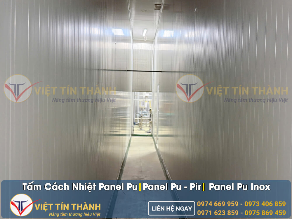 vách ngăn tấm panel pu